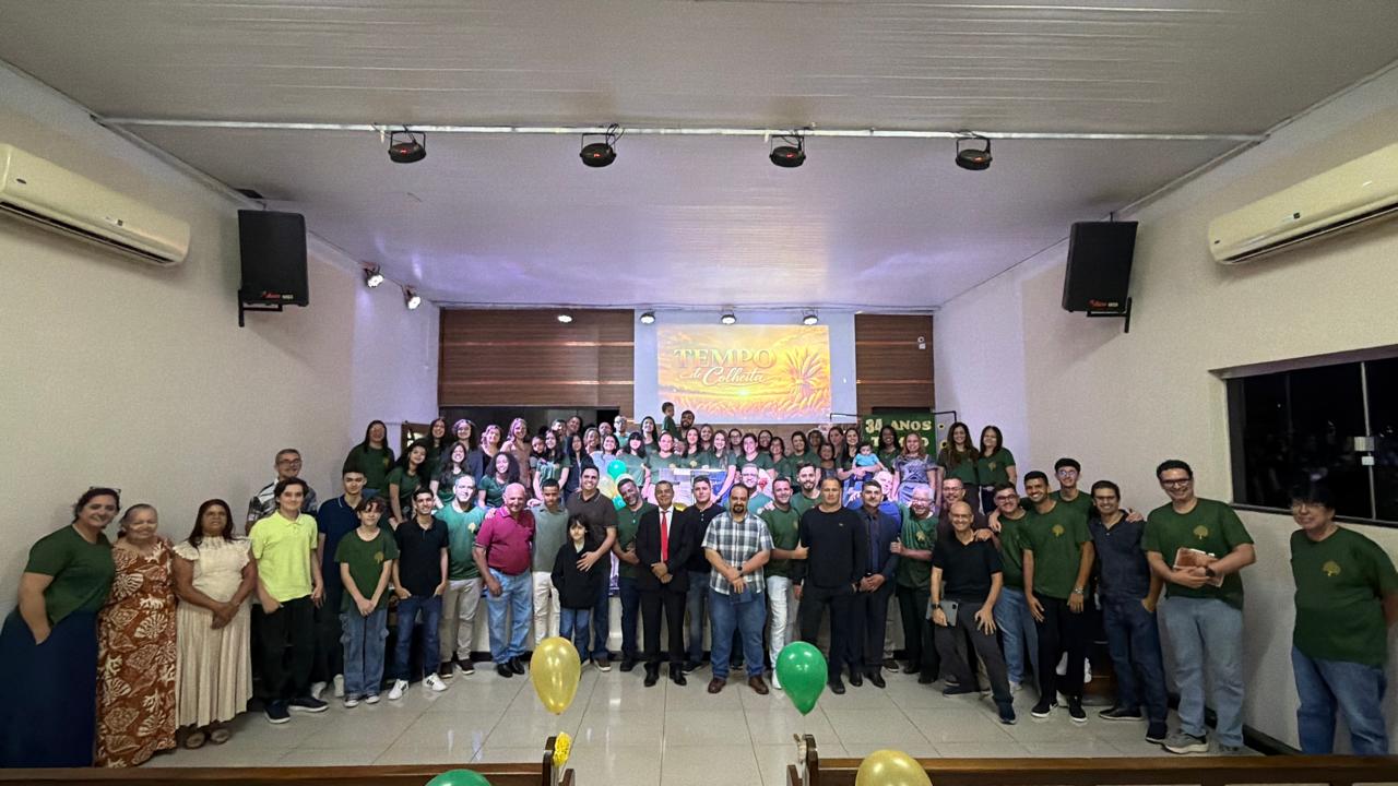 Congregação da IPR Uberaba reunida